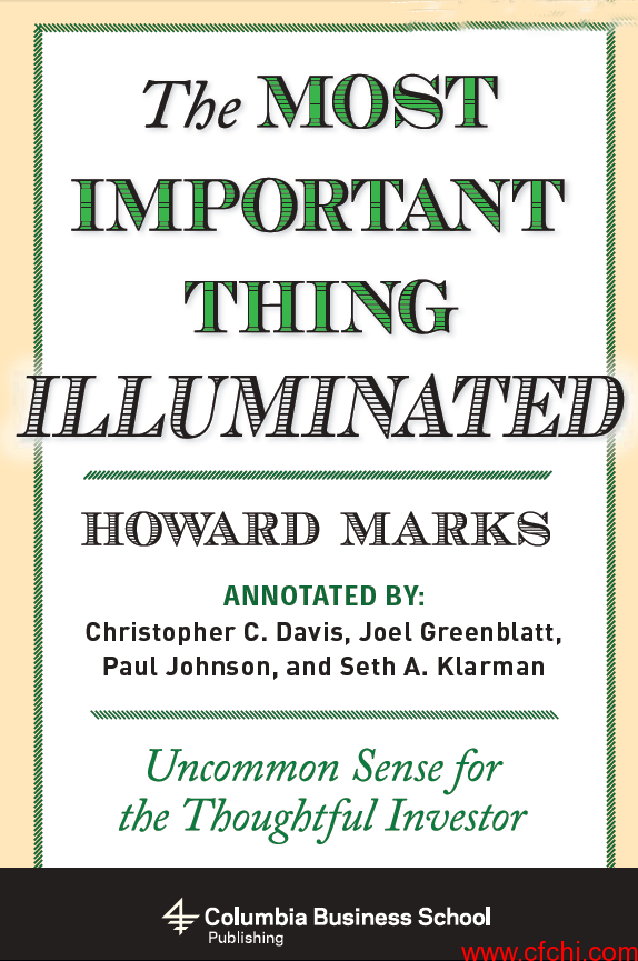 The Most Important Thing Illuminated 投资最重要的事 第2版 英文版pdf Pdf股票电子书下载